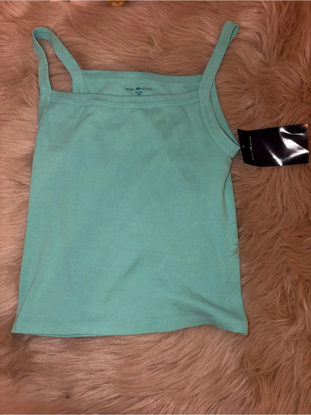 Brandy Melville Mint Green Spaghetti Strap Cami